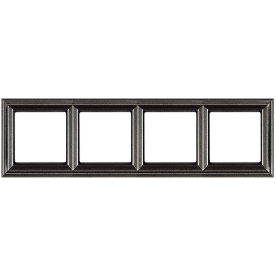 Рамка 4 поста Jung ECOPROFI DECO, антрацит, EPD484AN