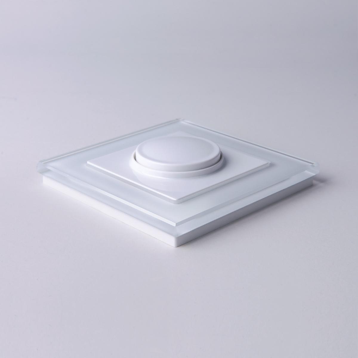 Рамка из стекла на 1 пост Favorit белый W0011101