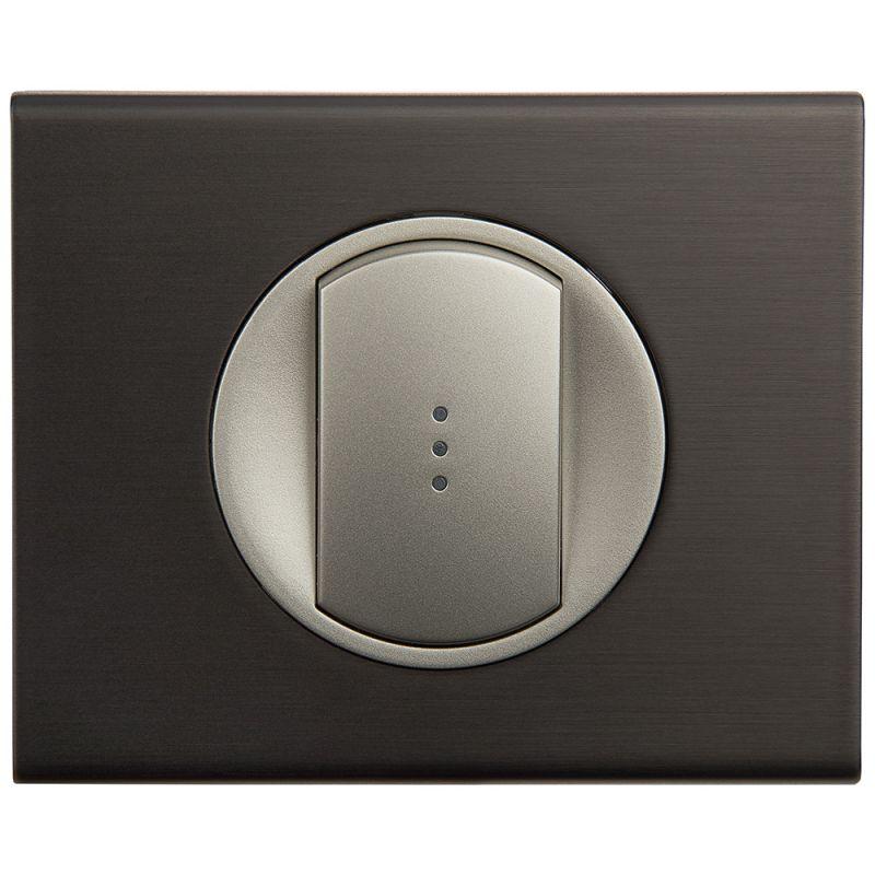 Рамка 1-м Celiane черн. никель Leg 069031