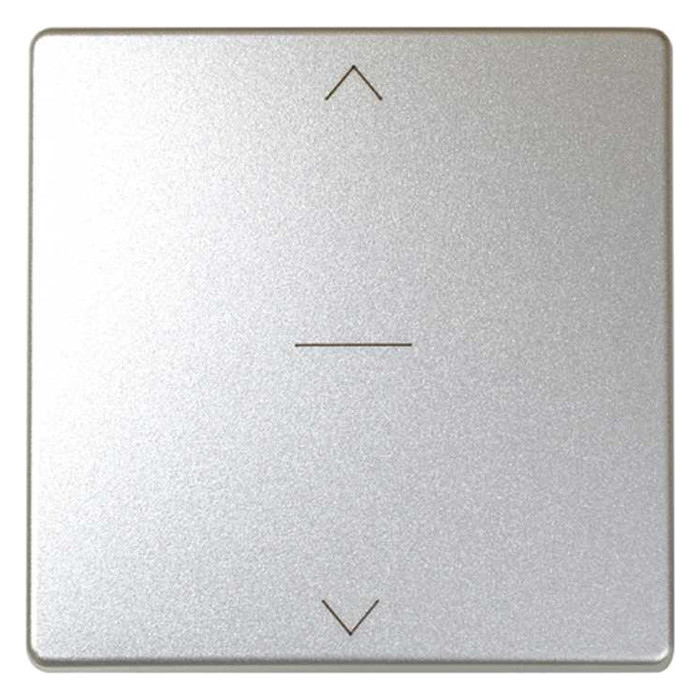 Клавиша для выключателя жалюзи Simon SIMON 82 DETAIL, холодный алюминий, 82033-93