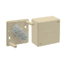 Коробка клеммная Plast Electro наруж.монтаж, 70х70х31мм, IP42, крем PE 410 144/10 К