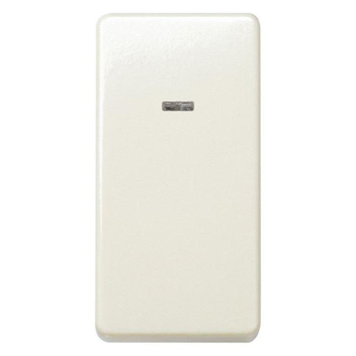 Выключатель одноклавишный Simon SIMON 27 с подсветкой, 2500 Вт, слоновая кость, 27204-61