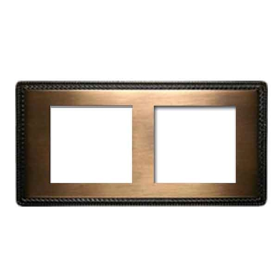 Рамка 2 поста Fontini VENEZIA, бронза, 39822532