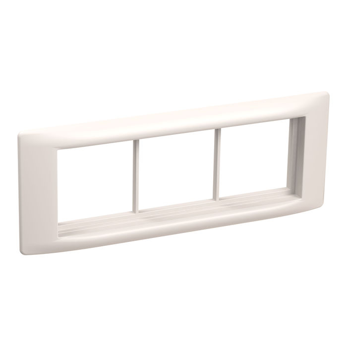 Рамка 6мод. с суппортом 60мм бел. PRIMER IEK CKK-40D-RSU6-060-K01