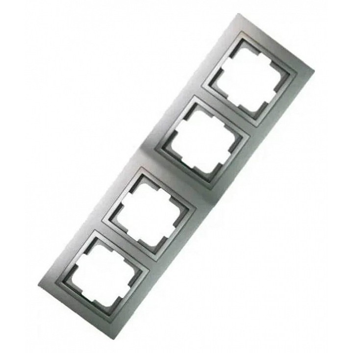 Рамка на 4 поста Mono Electric Despina антрацит 102-240000-163