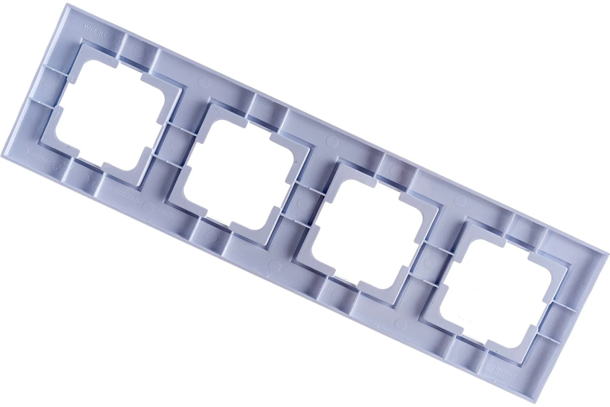 Рамка на 4 поста Mono Electric Despina бел. 102-190000-163