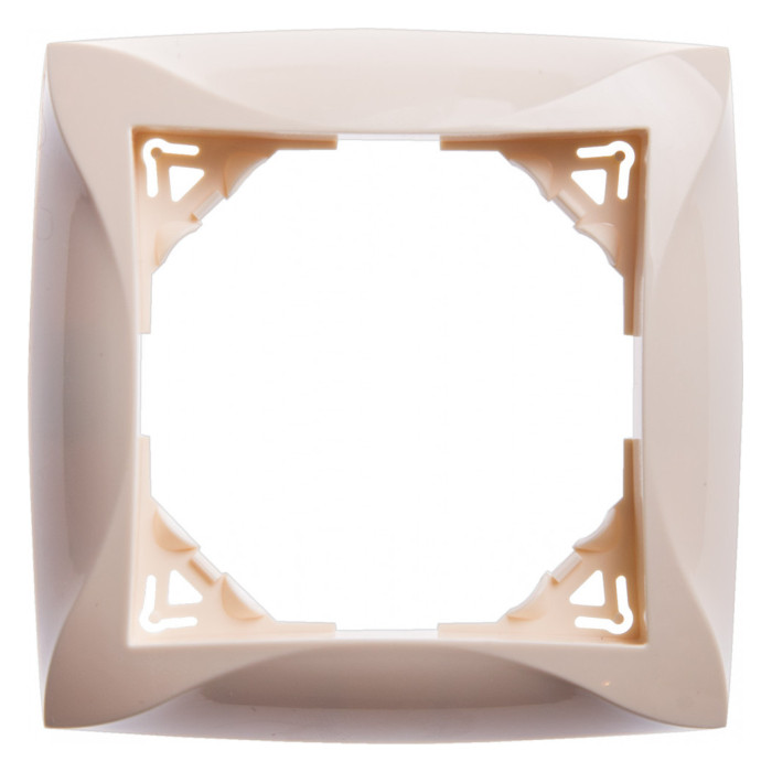 Рамка 1 пост Schneider Electric ДУЭТ, бежевый, WDE000201