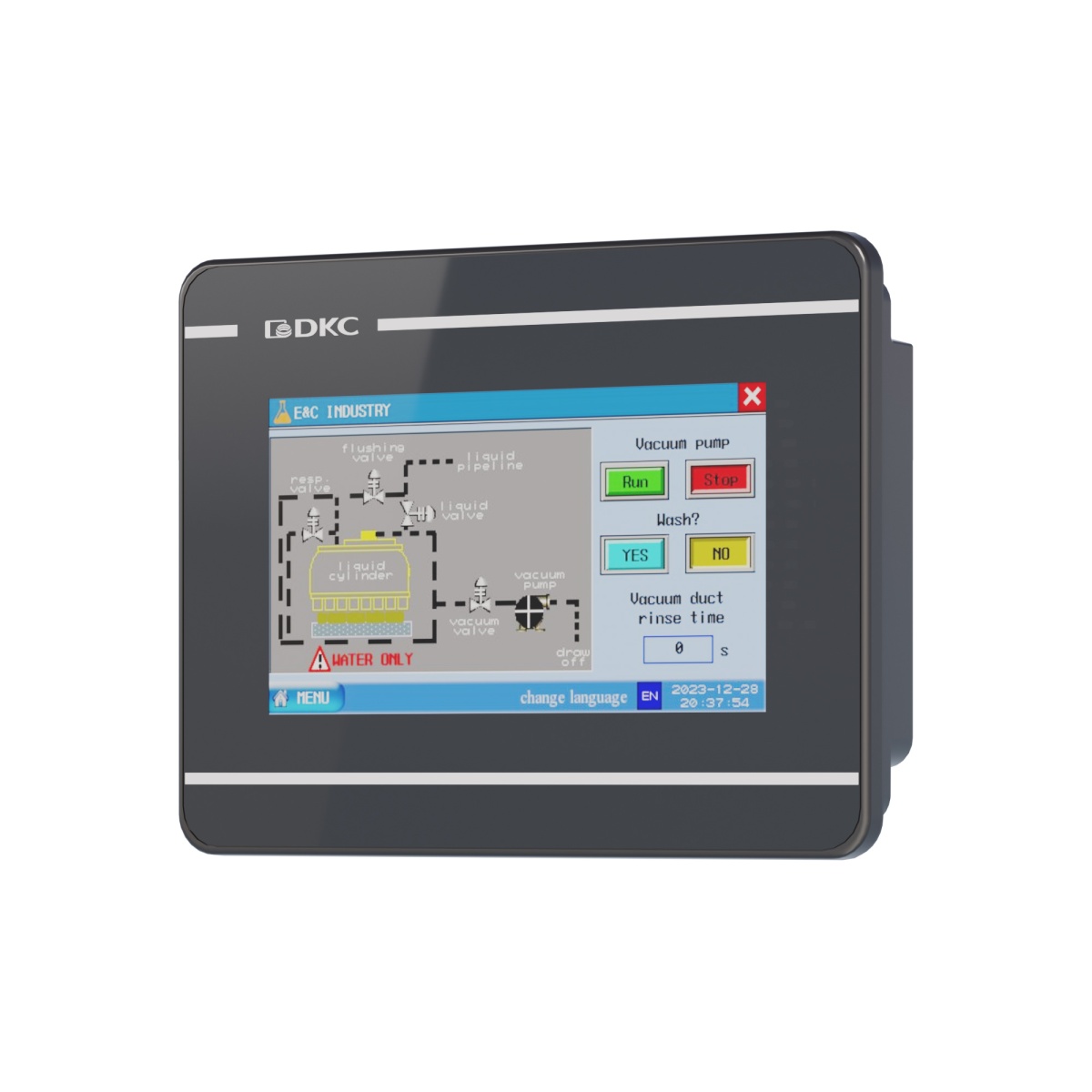 Панель операторская промышленная, диагональ 4.3, дисплей TFT 16,77М цветов, разрешение 480х272 px, порты: 2 COM, 1 Micro USB, 1 Ethernet