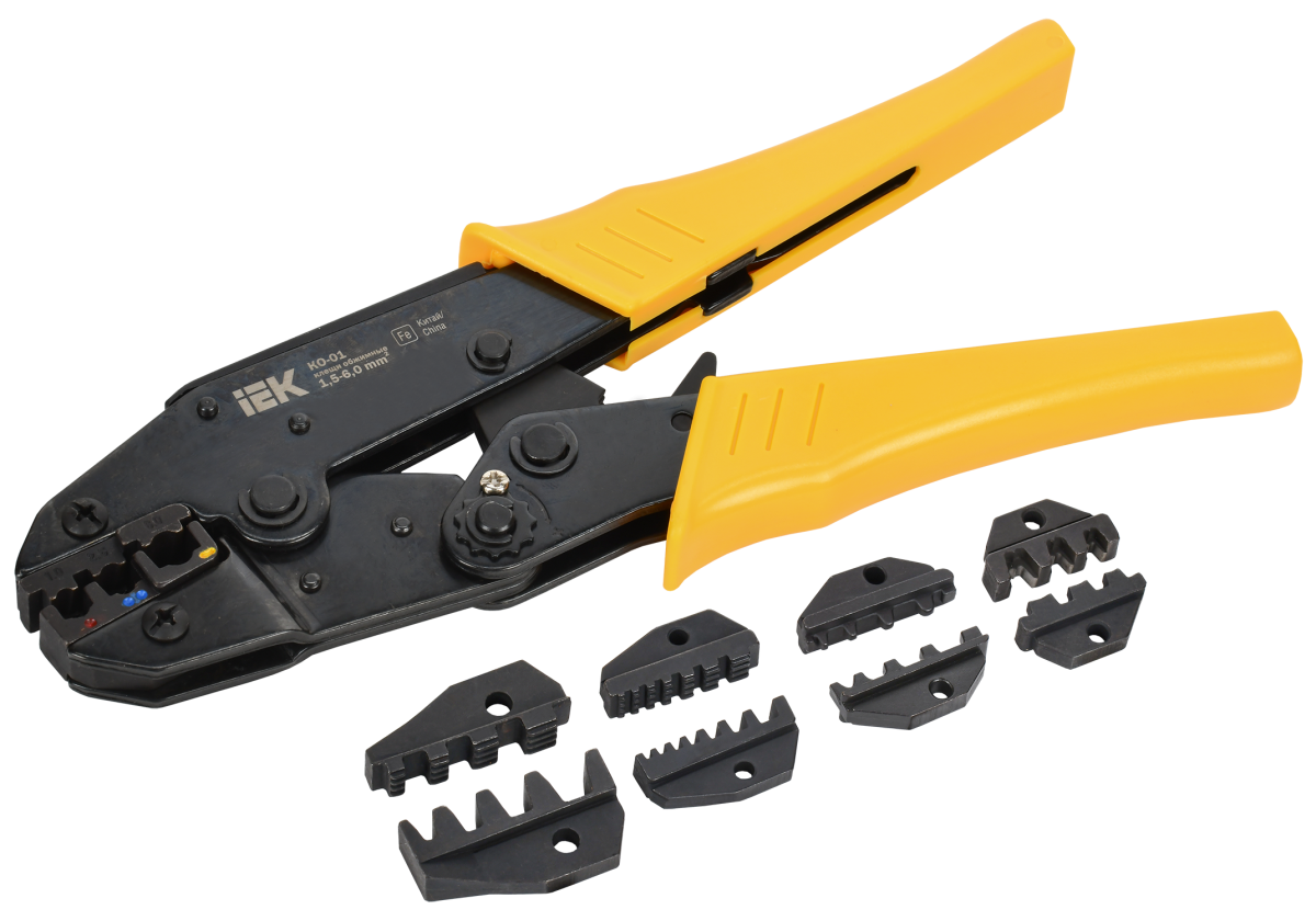 Набор клещи обжимные КО-01 + 4 сменных матриц ARMA2L 3