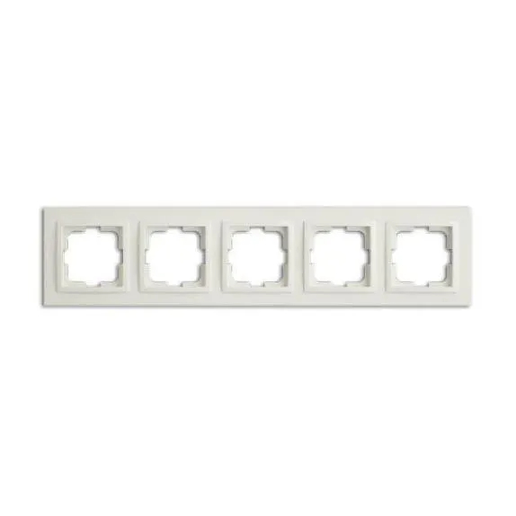 Рамка на 5 постов бел. Mono Electric Despina 102-190000-164