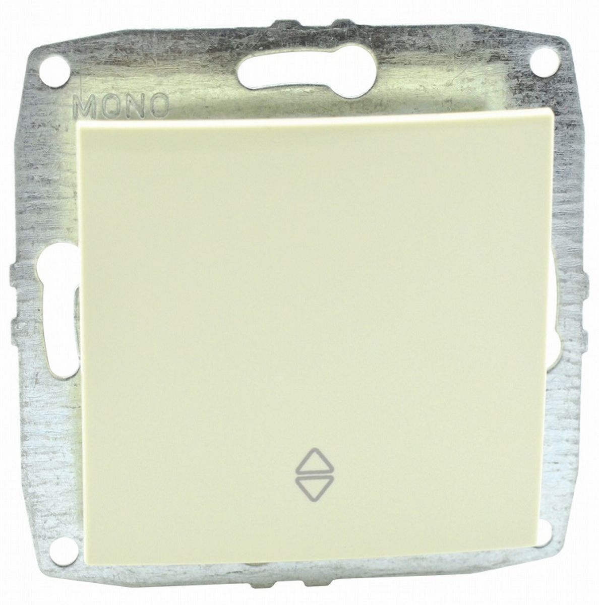 Выключатель Mono Electric Despina/ Larissa механизм одноклавишный проходной крем 500-001725-109