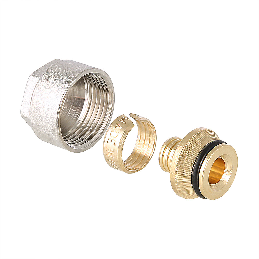 Соединитель обжимной 20 (2.0) х 3/4 EK для пластиковой трубы