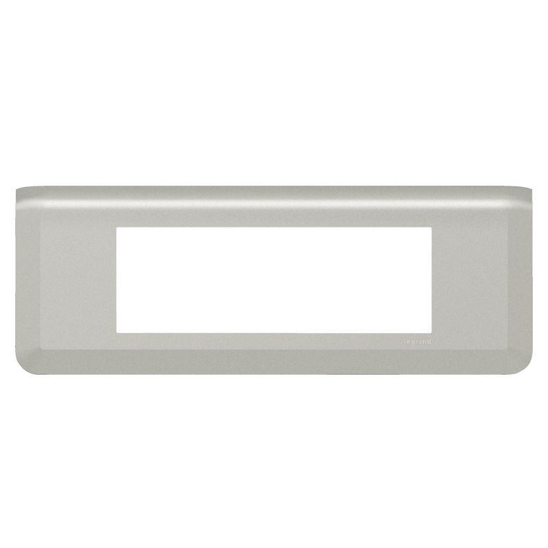 Рамка 6мод. Mosaic алюм. Leg 079316L