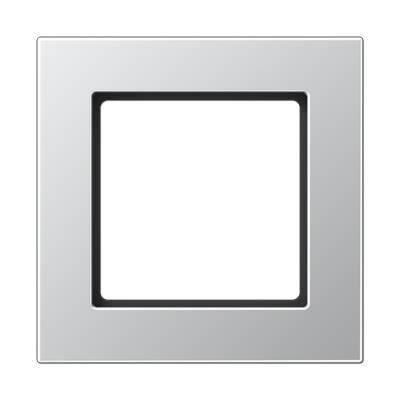 Рамка 1 пост Jung A 550, алюминий, A5581BFAL