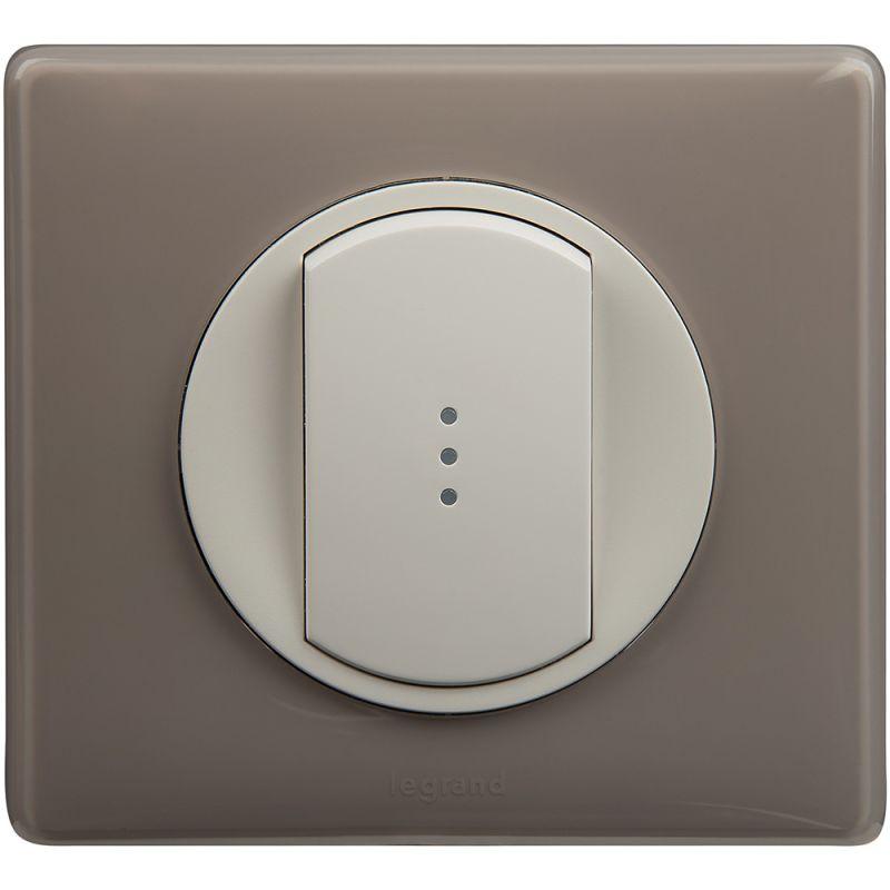 Рамка 1-м Celiane кофейн. глянец Leg 066611