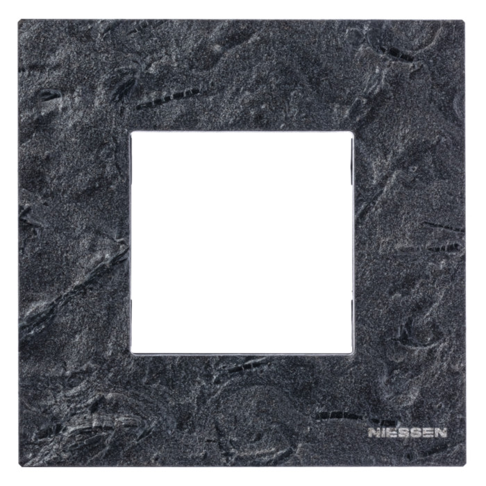 Рамка 1 пост ABB ZENIT, сланец, 2CLA227100N2201