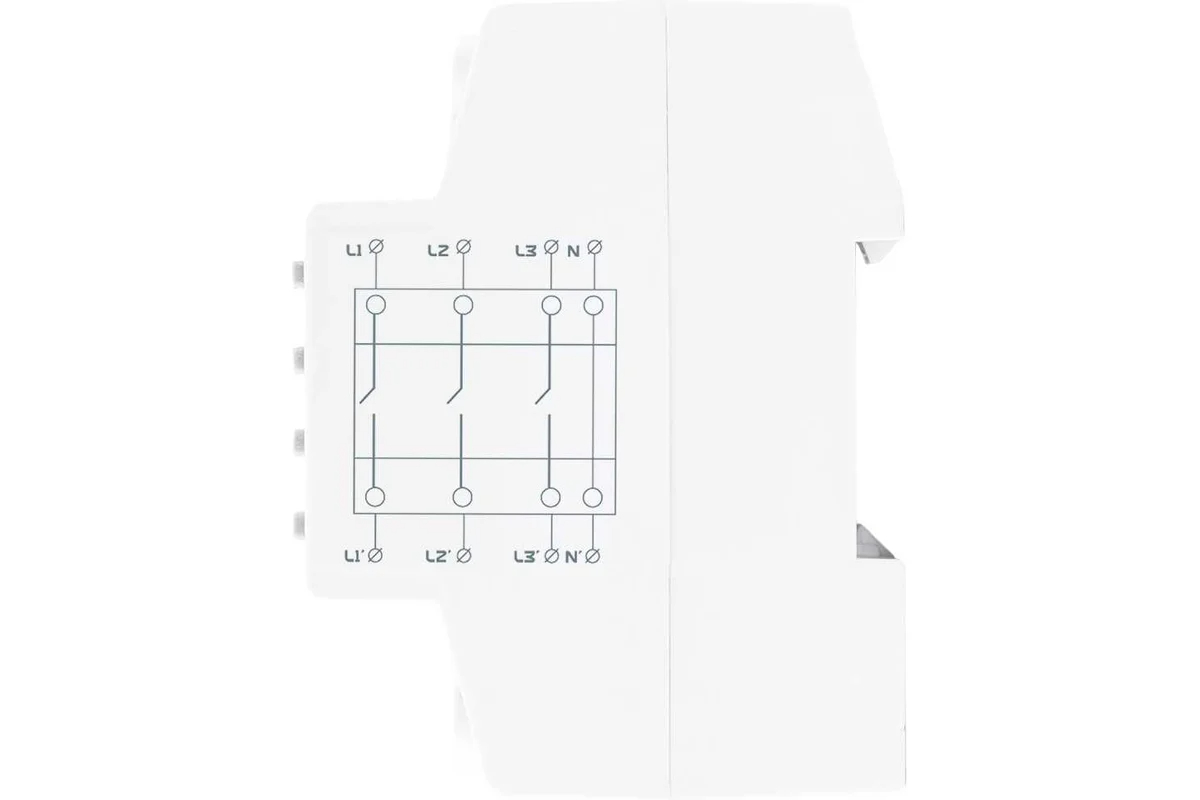 Реле напряжения с контролем тока RE VA3F-40А RostokElectro