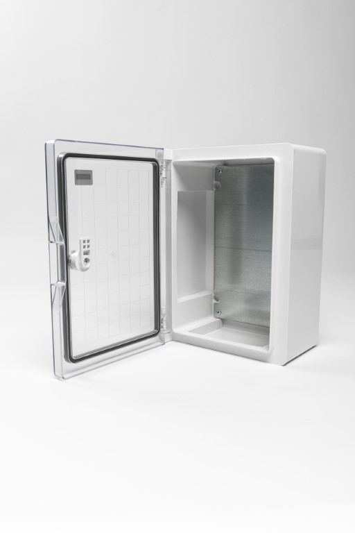 Корпус пластиковый ЩМПп прозрачная дверь 350х250х150мм УХЛ1 IP65 DYNEL