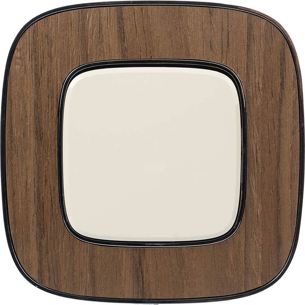 Рамка 1-м Valena Allure универсальная орех Leg 754461