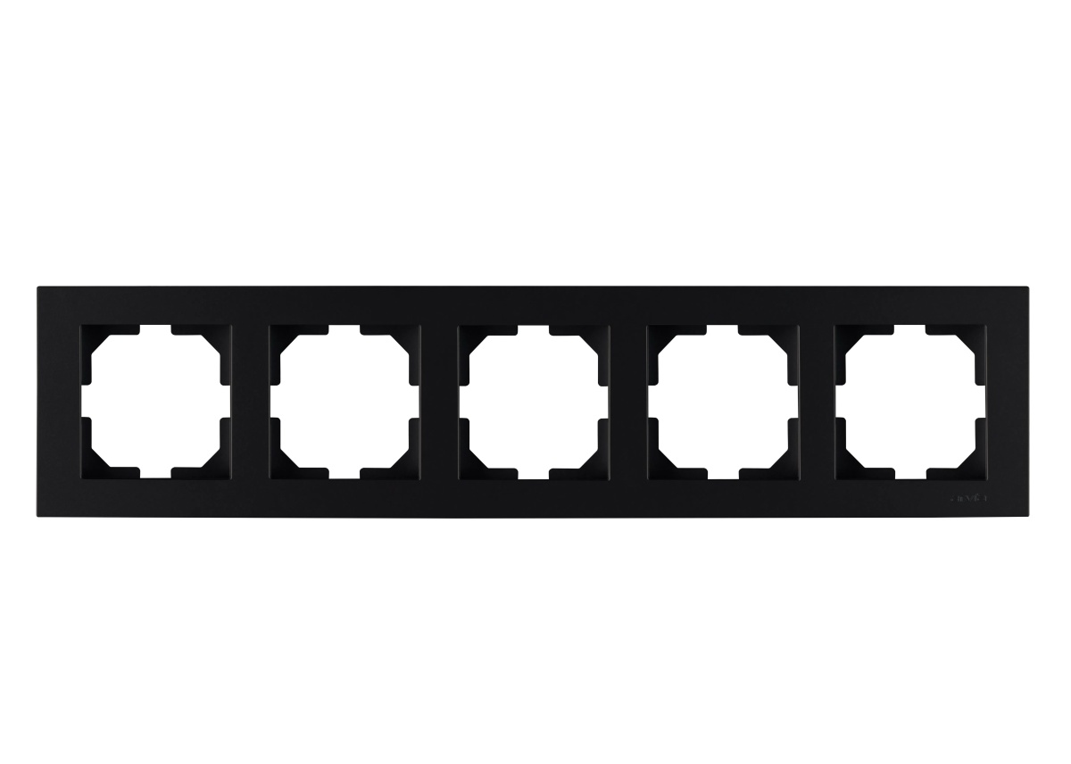 Рамка на 5 постов Arvia Electric Karen черн 20 07 2000 025