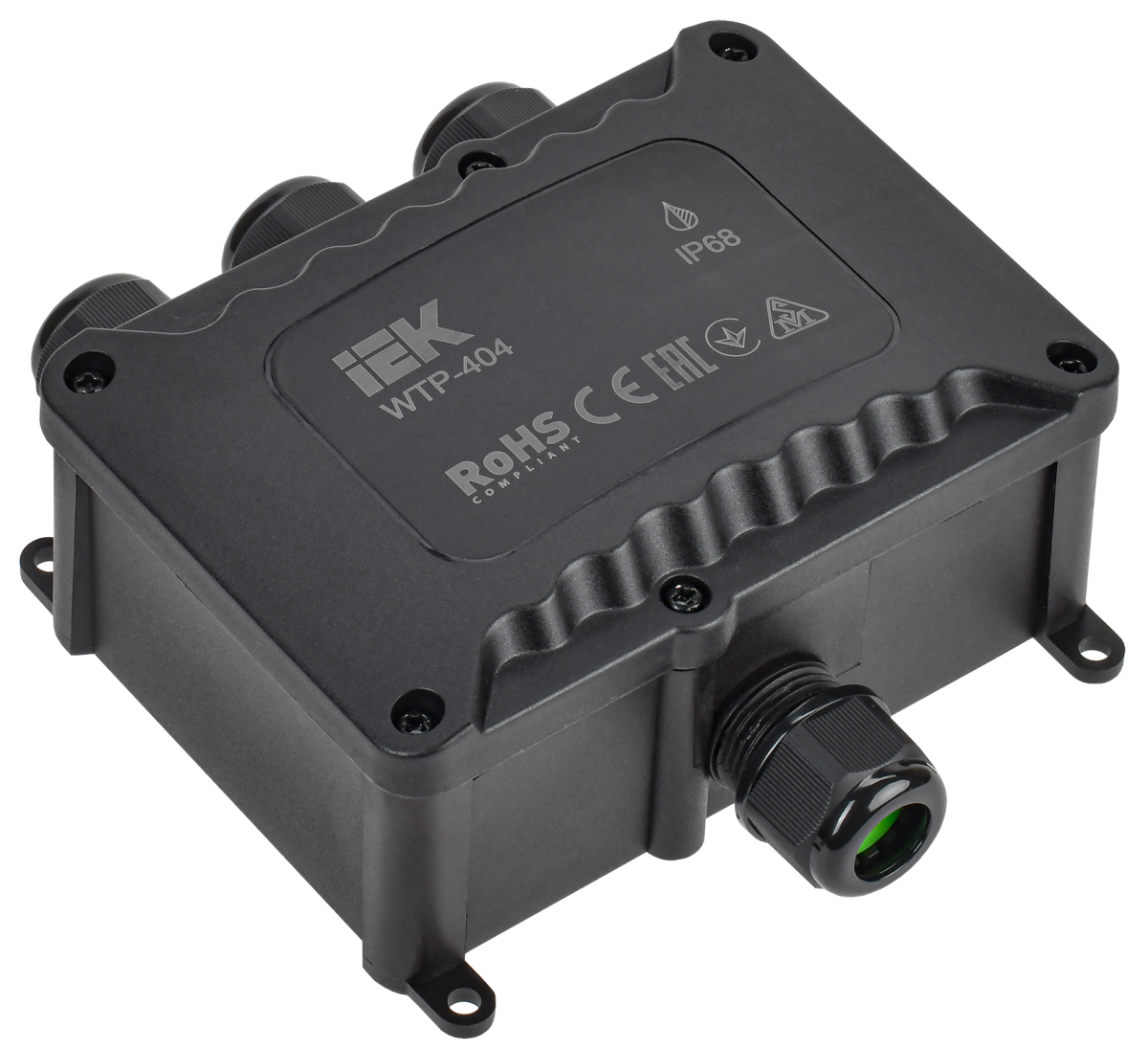 Коробка распред. герметичная WTP-404 4 ввода IP68