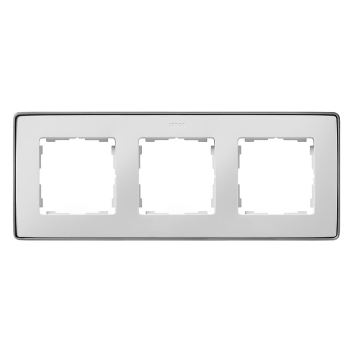 Рамка 3 поста Simon SIMON 82 DETAIL, белый, 8201630-243