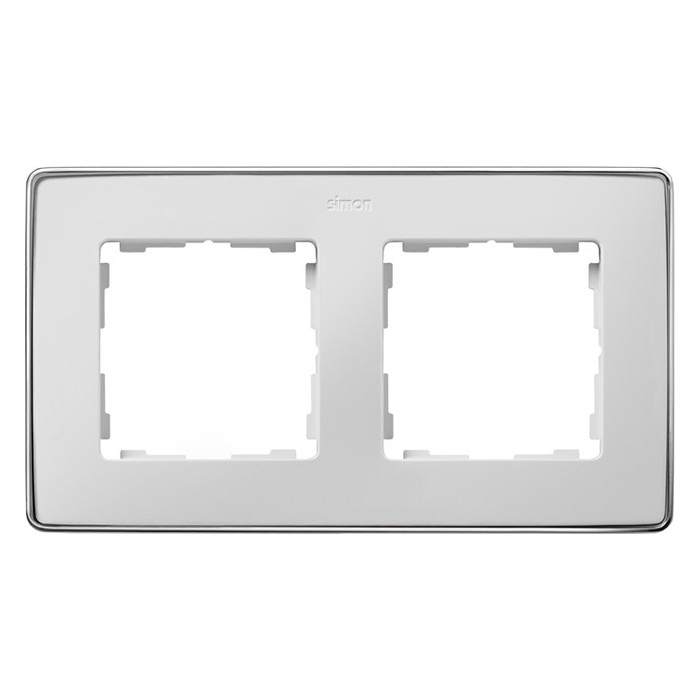 Рамка 2 поста Simon SIMON 82 DETAIL, белый, 8201620-244