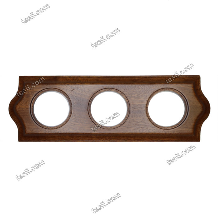 Рамка 3 поста Fontini VENEZIA, сапелли, 36803162