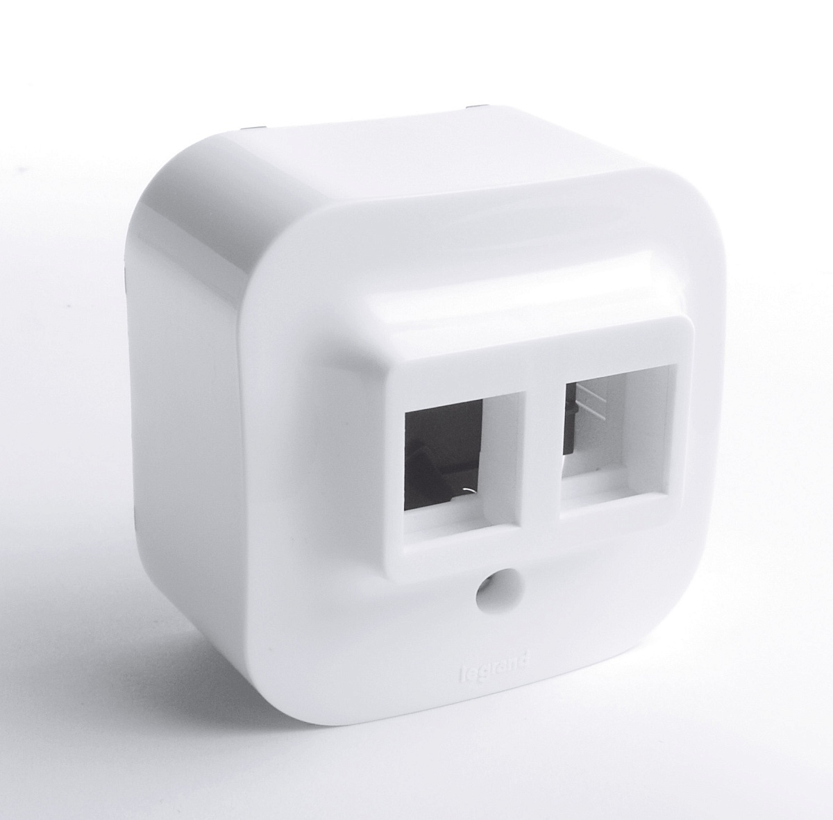 Розетка 1-м ОП Keystone Quteo бел. Leg 782226