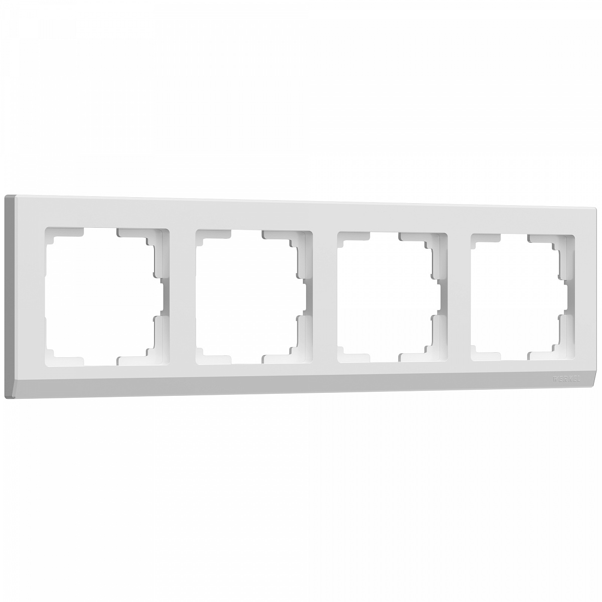 Рамка из поликарбоната на 4 поста Stark белый W0041801