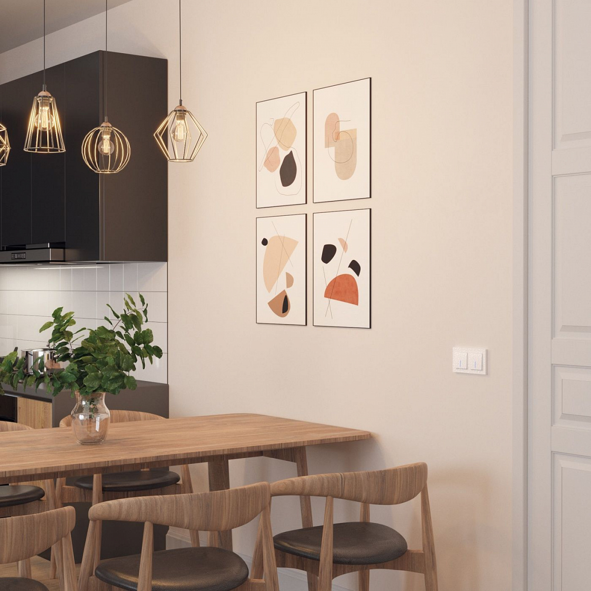 Рамка из поликарбоната на 2 поста Hammer белый W0022401